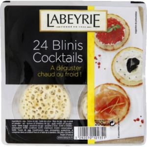 Labeyrie Blinis cockt24 amb x48 box 48 uvc