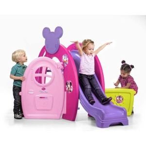 Image de Feber Maison de jardin Minnie Bowtique Slide House