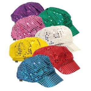 Image de Casquette disco à paillettes