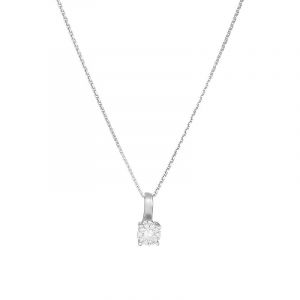 Diamond & Co - Pendentif Akna Diamants ct or blanc