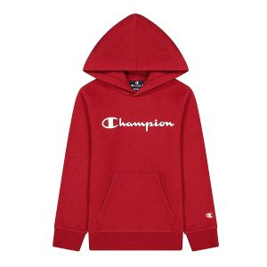 Champion Legacy-Classic Logo Sweat à Capuche, Rouge Carmin, 2XL