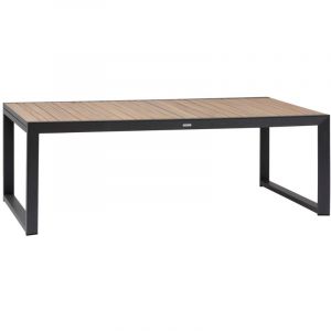 Hesperide Table de jardin extensible Corvo acacia et aluminium