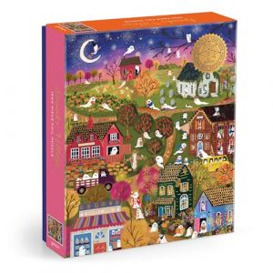 Galison Puzzle 1000 pièces : Village effrayant