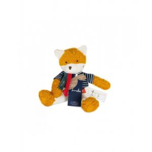 Image de Peluche Renard en coton biologique - 25 cm - Maïlou Tradition