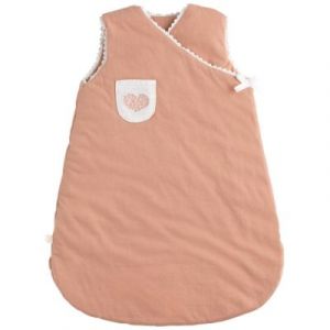 Sauthon Gigoteuse b&eacute;b&eacute; naissance en coton brod&eacute;e