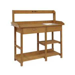 Image de Alice's Garden Table de jardinage en bois