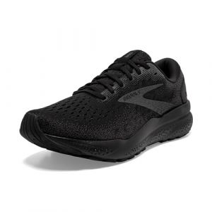 Brooks Femme Ghost 16 Sneaker, Black Black Ebony, 37.5 EU