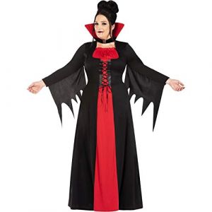 Amscan Déguisement de vampire classique pour adulte - Costume de vampire (48-50), Noir