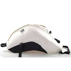 Bagster Tapis de réservoir blanc/deco noire/lisere or (1602J) Yamaha FZ8