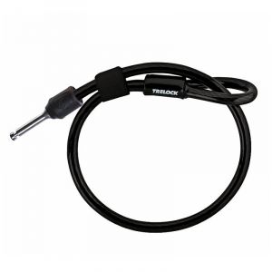 Trelock ZR 310 Plug-In Cable 100cm, noir Accessoires antivol