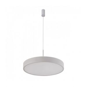 L inaire Center Suspension Orbital en métal Blanc sable