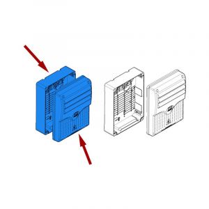 Came Boîtier pour armoire de commande 119RIR156 pour portail +