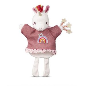 Lilliputiens Lena la Licorne - Marionnette &agrave; Main - Multicolor - 34cm - D&egrave;s 2 Ans - 83641