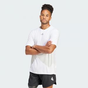 Adidas High Intensity 3-Stripes T-shirt Hommes - Blanc