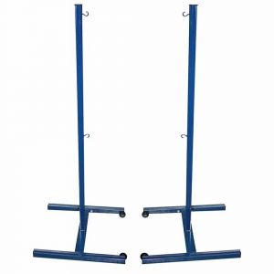 Lot de 2 poteaux de badminton fixes Softee Equipment