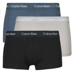 Calvin Klein Boxers Jeans LOW RISE TRUNK X3 Multicolore - Taille EU XL