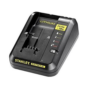 Image de Stanley FMC692L-QW FatMax FMC692L-QW-Chargeur de Batterie 14,4V et 18V ir Jaune