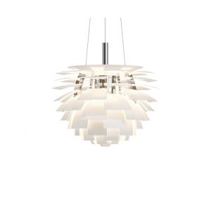 Louis Poulsen Suspension PH Artichoke Ø 48 cm blanc en métal