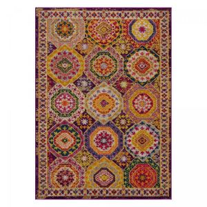 Unamourdetapis Jadorel - 240x340 - Tapis orient style pecha Multicolore 240x340 oeko tex - Multicolore
