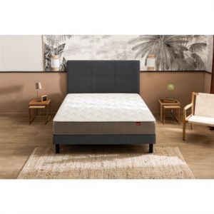 Epeda Ensemble Itinéraire + Sommier Confort Ferme 180x200 - Double Sommier