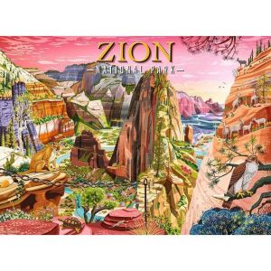 Ravensburger Puzzle 500 pi&egrave;ces : Parc National de Zion