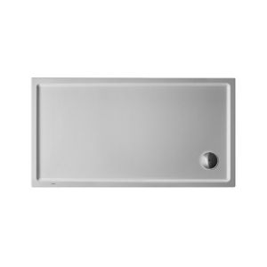 Duravit Receveur de douche rectangulaire STARCK SLIMLINEavec antid&eacute;rapant 1400x750x55mm blanc