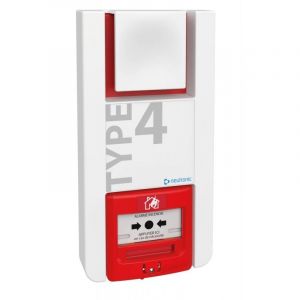 Neutronic TX4P &iquest; &Eacute;quipement d'alarme de type 4 &agrave; piles radio adressable