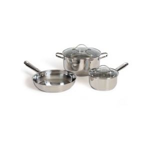 Image de Livoo Batterie de cuisine inox 5 pieces