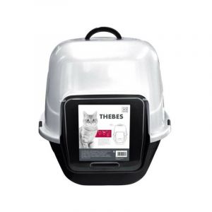 M pets Maison de toilette Thebes 62 53 58 cm et Pour chat Multicolore