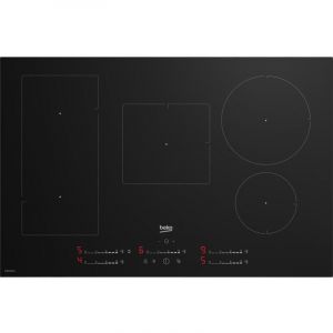 Beko HII85720UFT plaque Noir Intégré 80 cm Plaque avec zone à induction 5 zone(s)