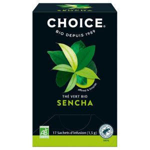 Choice Thé Vert Sencha Bio 17 sachets