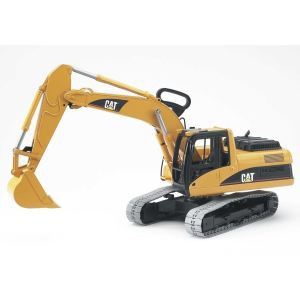 Bruder Toys 2438 - Pelleteuse Caterpillar avec chenilles