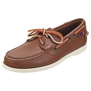 Sebago Docksides Portland, Chaussures Bateau Hommes, Marron
