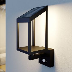 Led Applique Murale Solaire 'Timeo' en aluminium - gris graphite (ral 840-M)