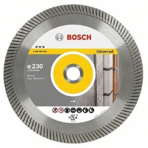 Image de Bosch 2608602672 - Disque à tronçonner diamanté Best for Universal Turbo 125 x 22,23 x 2,2 x 12 mm
