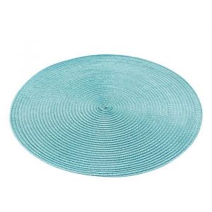 Set de table rond 35 cm polypropylene zebulon menthe