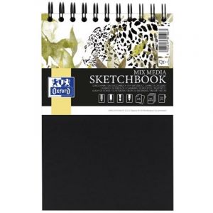 Oxford Cahier de croquis reliure intégrale, A5, 40 feuilles