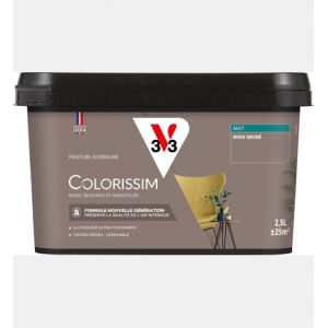 V33 Peinture intérieure Colorissim Mat Vert Matcha 2,5 L