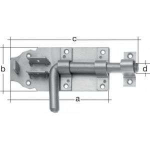 Alberts Verrou 164/K3Z/160 mm