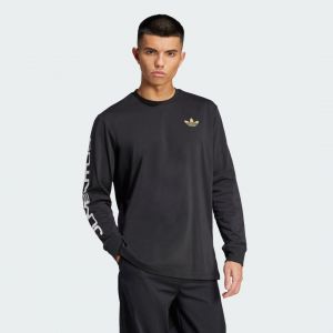 Adidas Original T-shirt Graphique Manches Longues Juventus, pointure X-Small - Taille X-Small