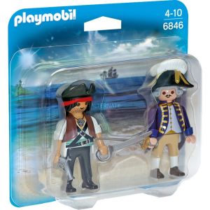 Playmobil 6846 - Duo pack Pirate et Soldat