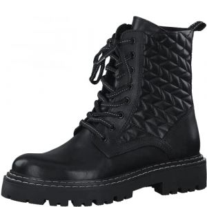 Marco Tozzi Damen 2-2-25720-37 Stiefelette, Bottine Femme, Noir/Blanc, 37 EU