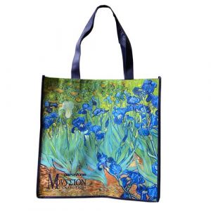 Image de Sac pour les courses Van Gogh Iris 40 x 40 cm