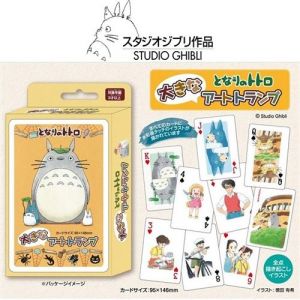 Ensky Mon Voisin Totoro Big Art Playing Cards / Grandes Cartes &Agrave; Jouer
