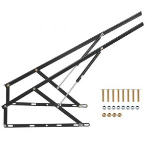 Mécanisme de Levage pour Lit-VEVOR-1080 x 750 x 45 mm-70 kg-Support de Lt Robuste à Levier Pneumatique