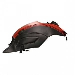 Bagster Tapis de réservoir carbone/bandes rouges (1608C) Ducati Diavel 1200