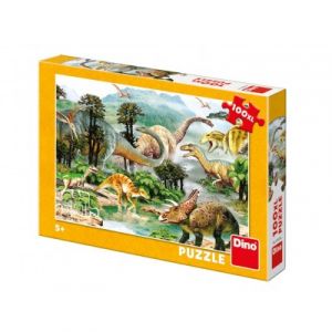 Dino Puzzle Pièces XXL saures
