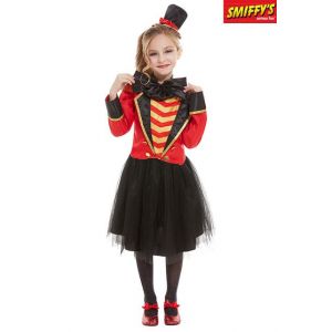 Image de Smiffy's 52169S Déguisement de luxe pour fille Rouge Taille S 4-6 ans - version anglaise