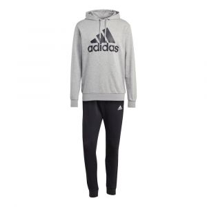 Adidas Survêtement Big Logo Terry Tracksuit Gris - Taille XL