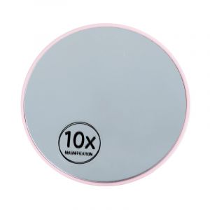 Diva & Nice Cosmetics Accessories Mirror espejo de maquillaje con ventosas efecto aumento (90 mm) 1 ud